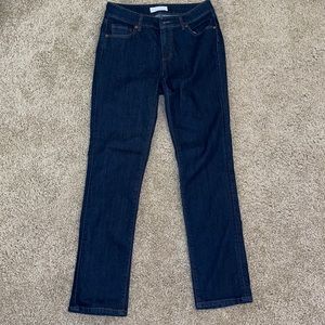 LOFT JEAN CURVY STRAIGHT SIZE 4 jean petite